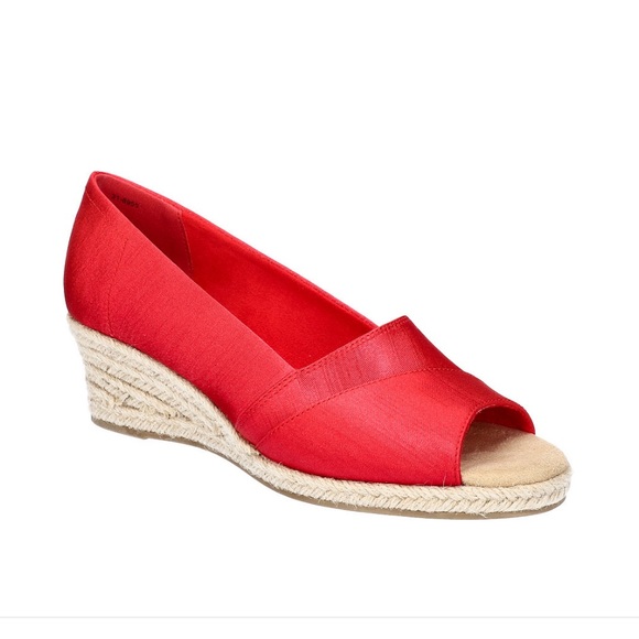 easy street Shoes - Women's Wide Jasper Super Flex Espadrille Sandals